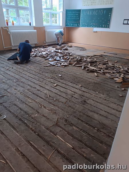 Padlóburkolás, melegburkolás