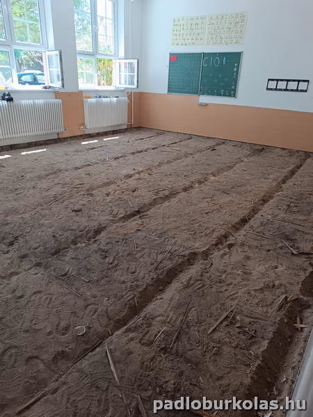 Padlóburkolás, melegburkolás
