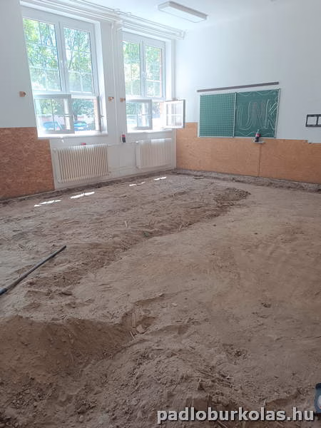 Padlóburkolás, melegburkolás