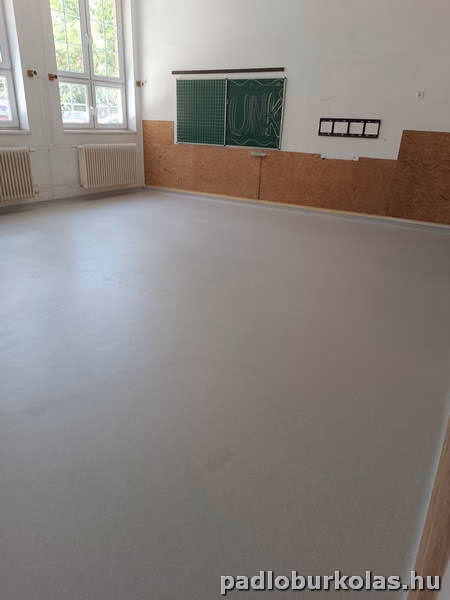 Padlóburkolás, melegburkolás